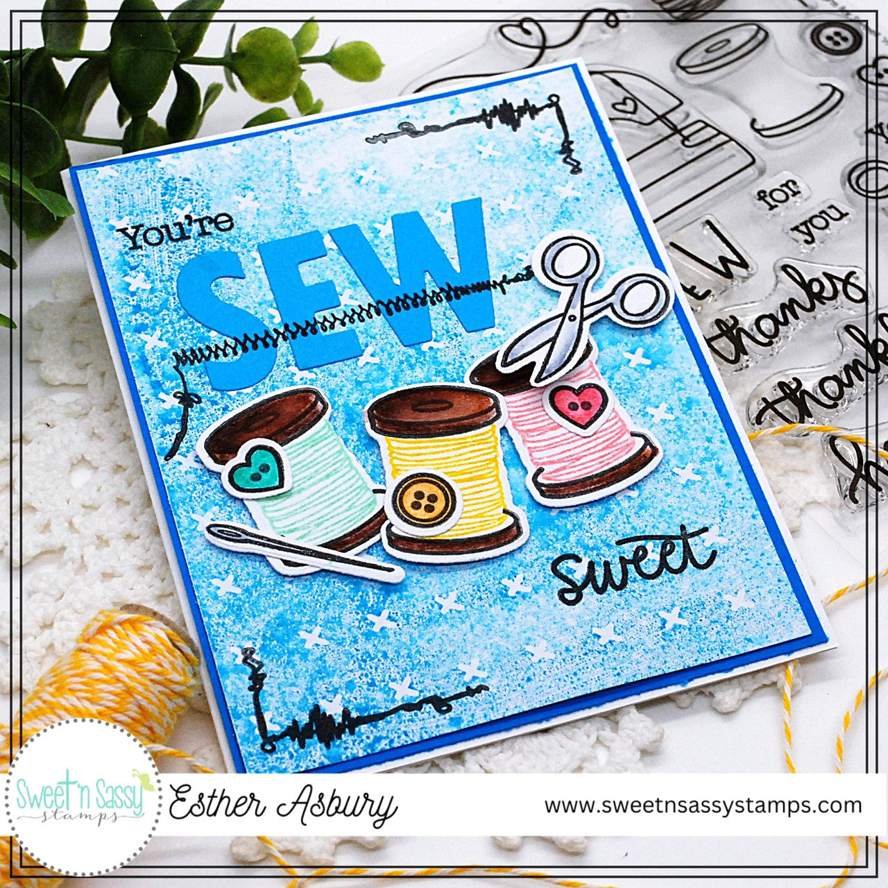 Sew Happy Clear Stamp Set