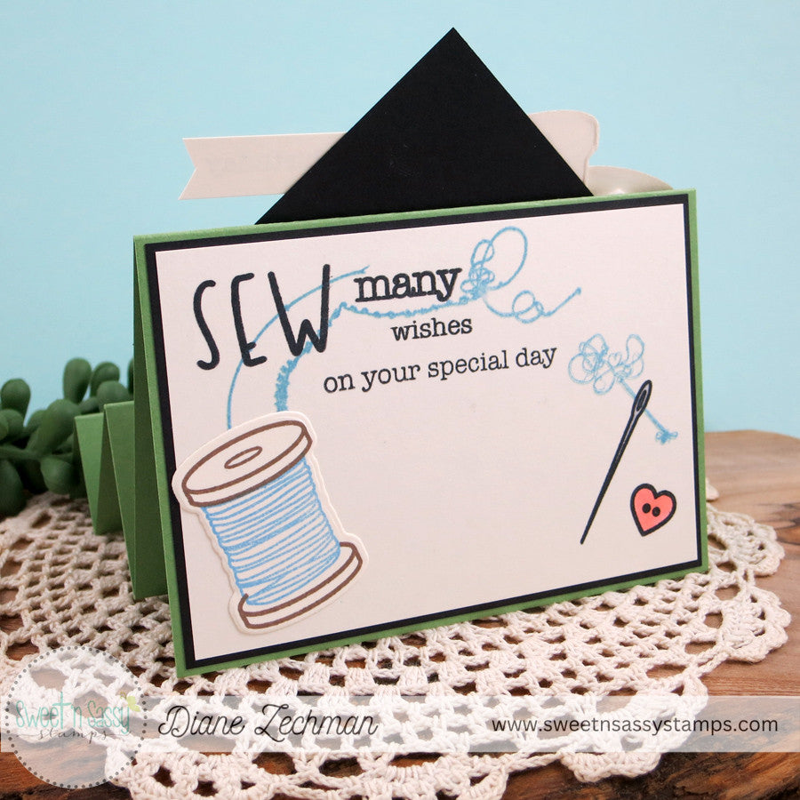 Sew Happy Stamp & Die Bundle