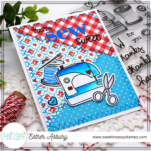 Sew Happy Clear Stamp Set