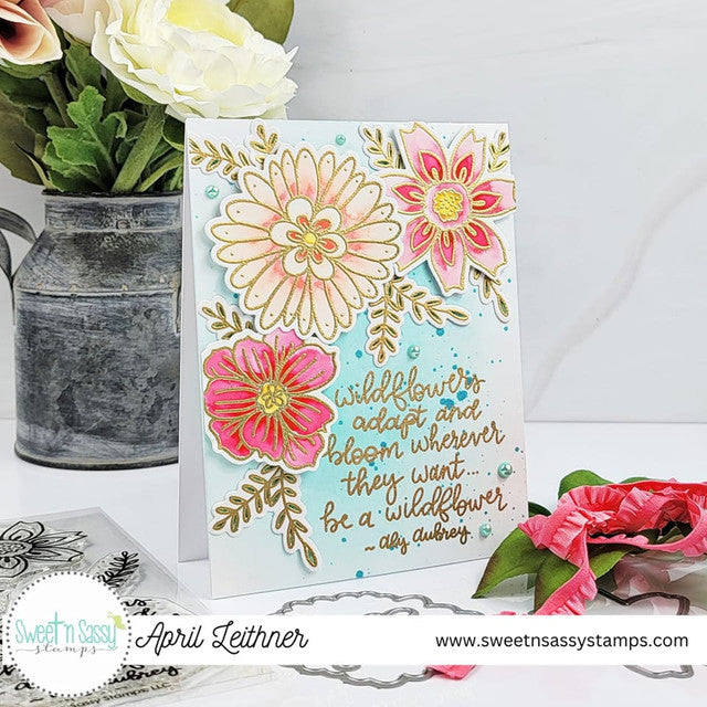 Be a Wildflower Clear Stamp Set