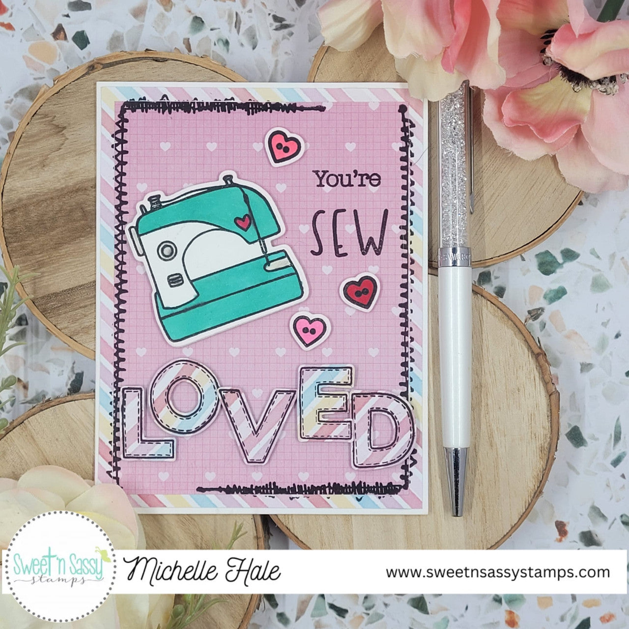 Sew Happy Stamp & Die Bundle