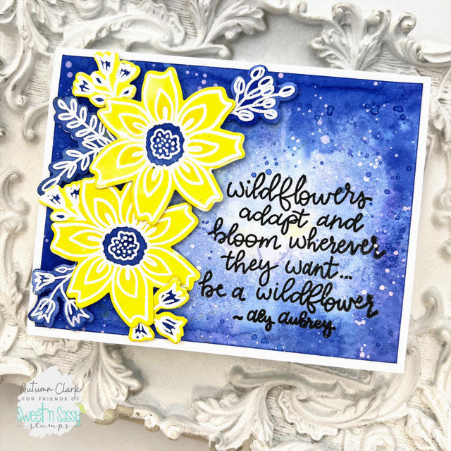 Be a Wildflower Clear Stamp Set