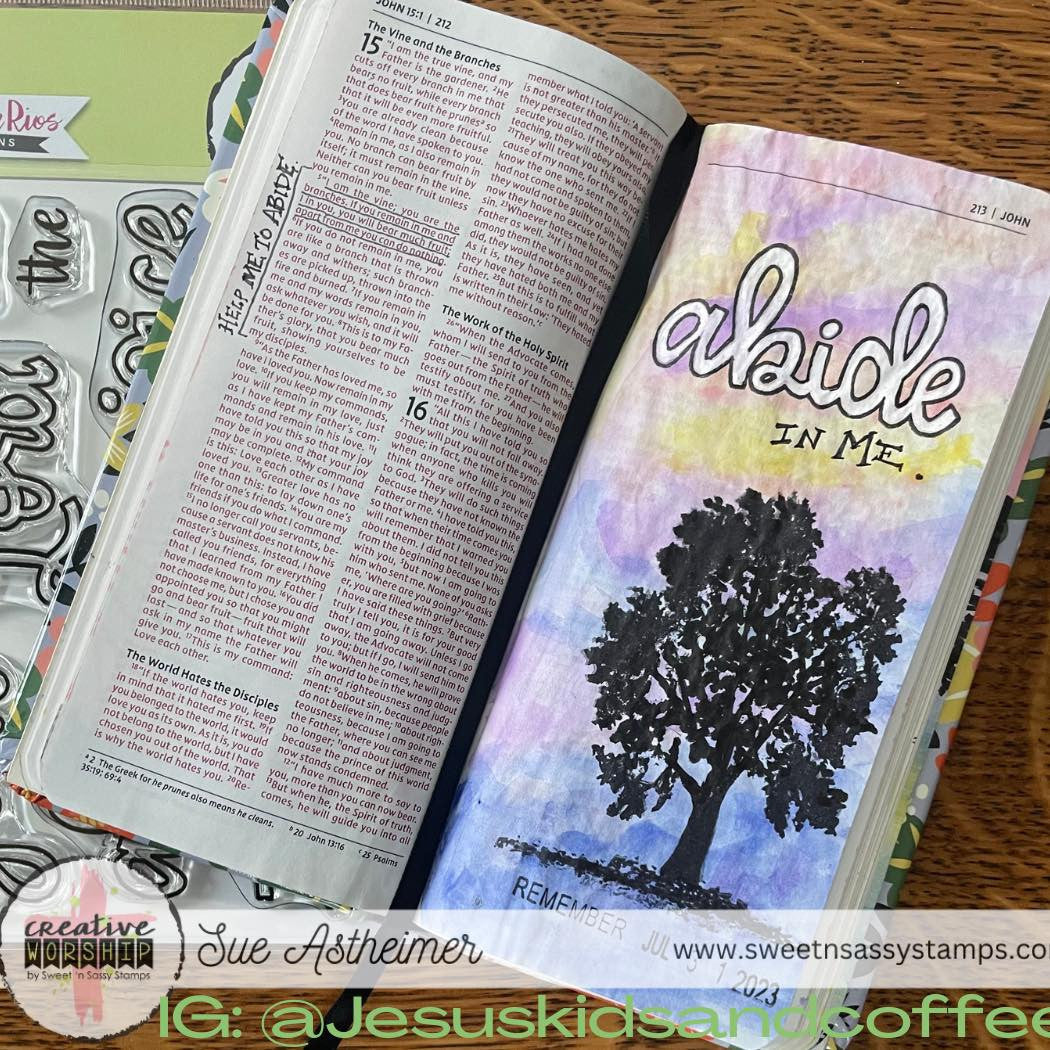 Scene Silhouettes: Trees Clear Stamp Set