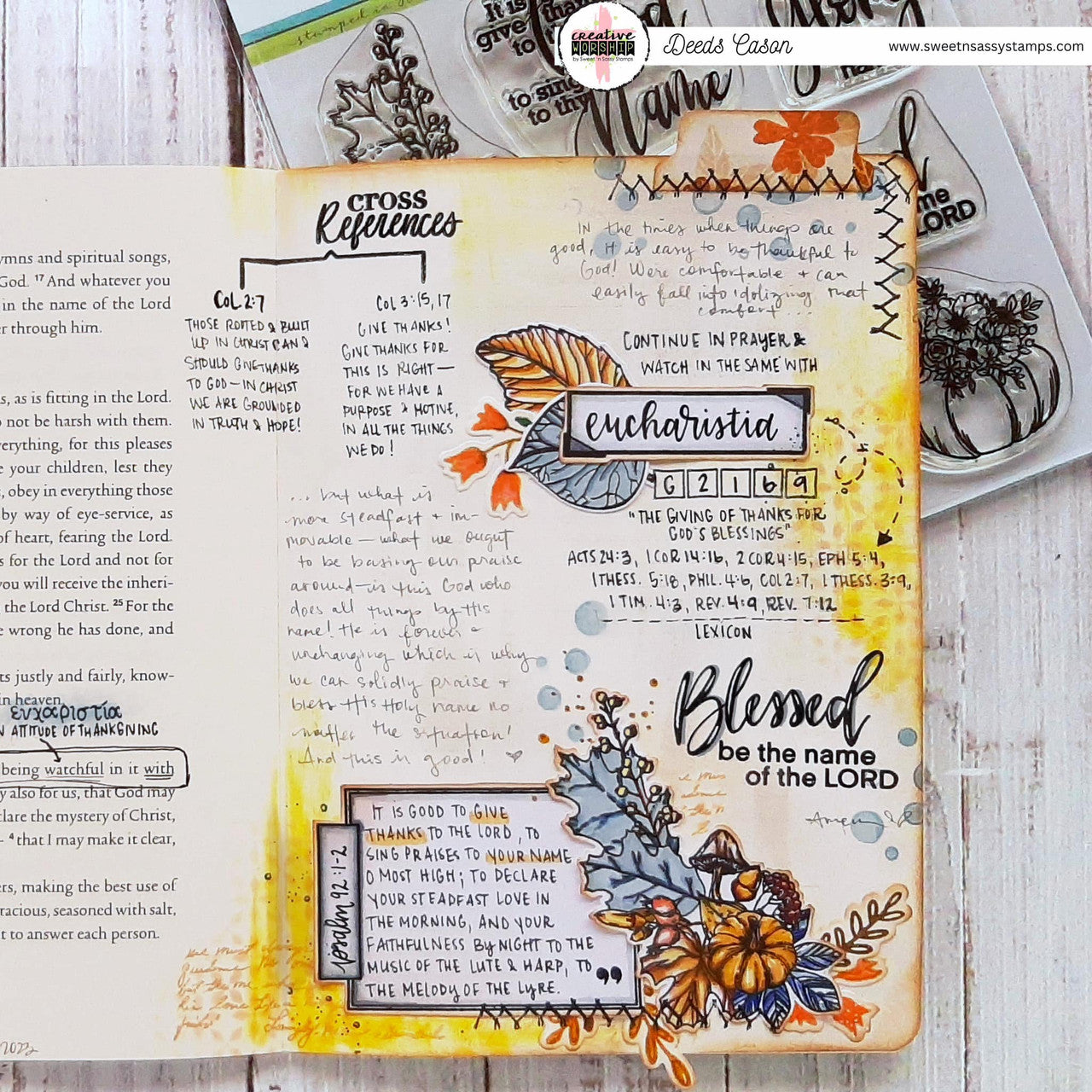 Word Mapping Clear Stamp Set