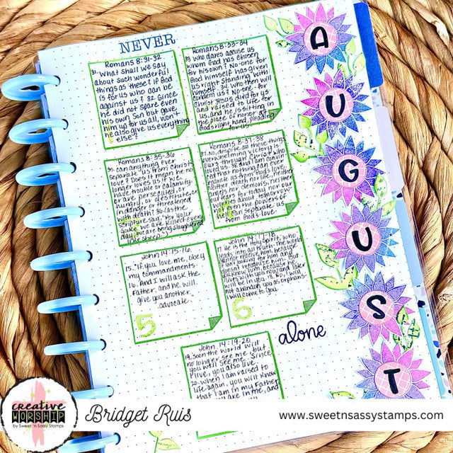 Quirky Alpha Clear Stamp Set