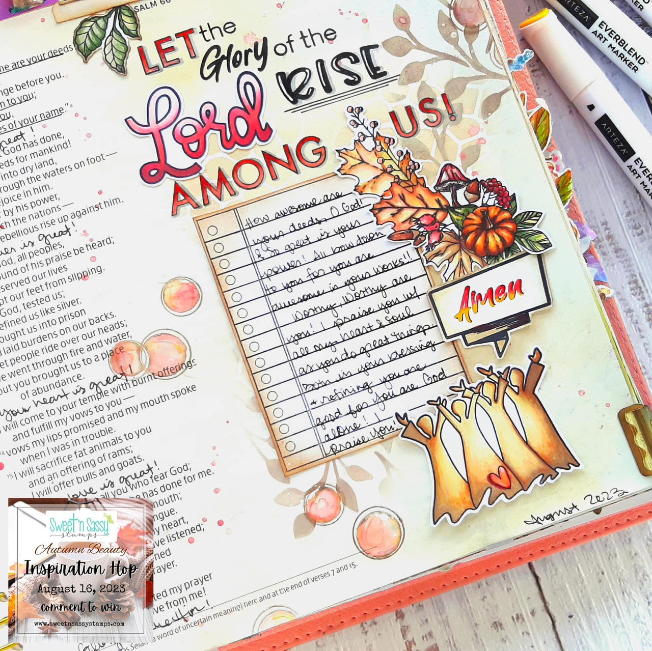 Worship the Lord Clear Stamp Set