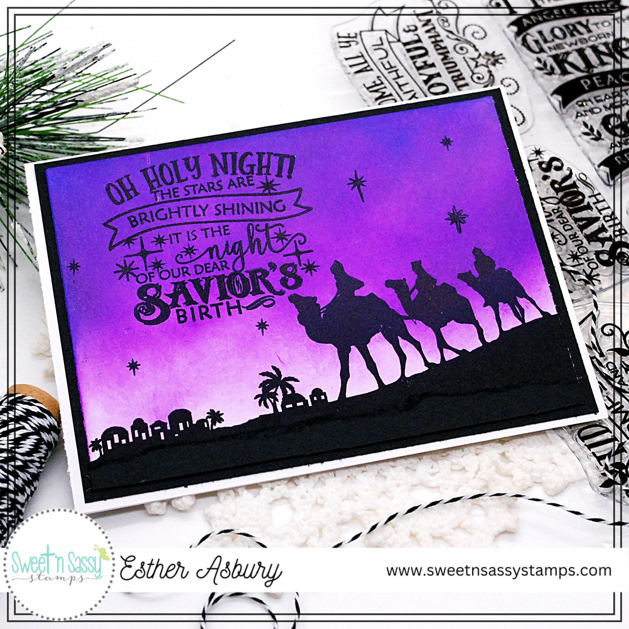 We Three Kings Clear Stamp Set