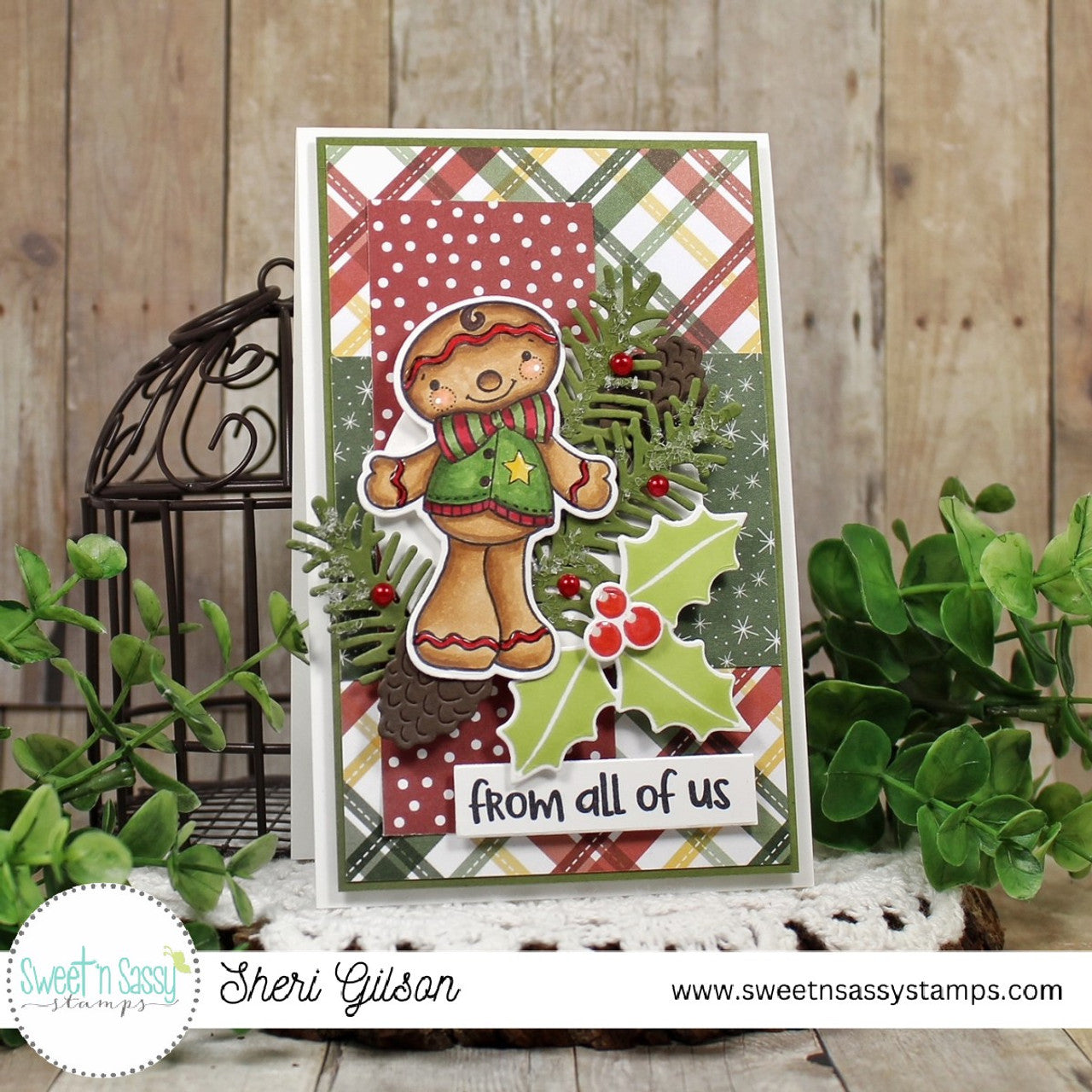 Sweet Holiday Wishes Clear Stamp Set