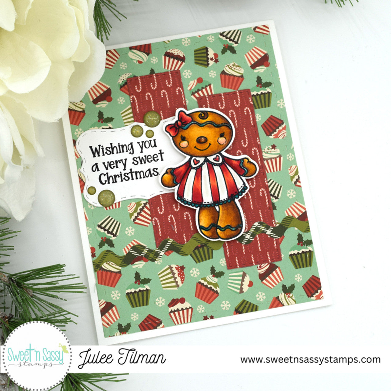 Sweet Holiday Wishes Clear Stamp Set