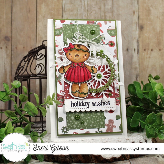 Sweet Holiday Wishes Clear Stamp Set