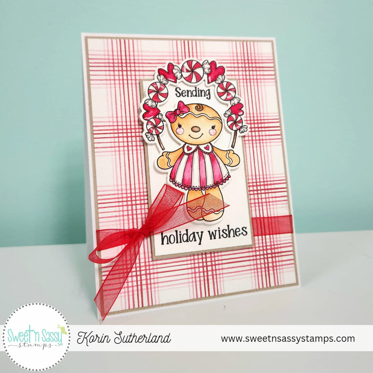 Sweet Holiday Wishes Clear Stamp Set