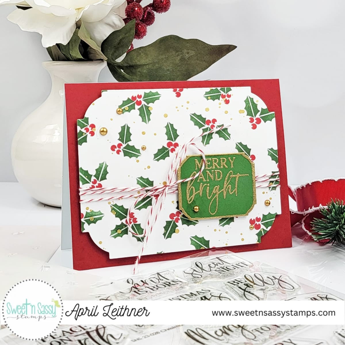 Holly Layering Stencil Set