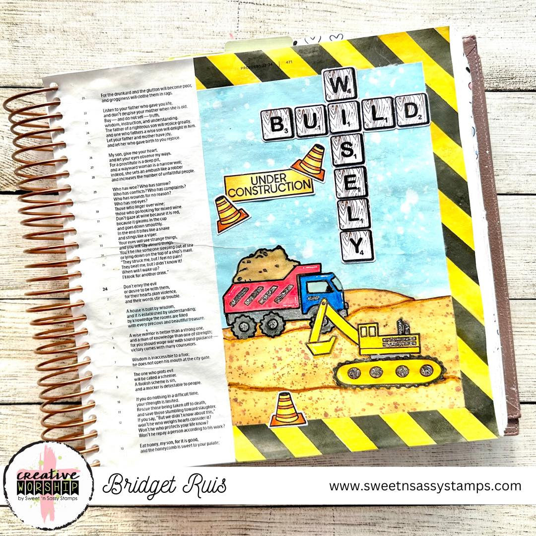 Keep Truckin' Clear Stamp Set