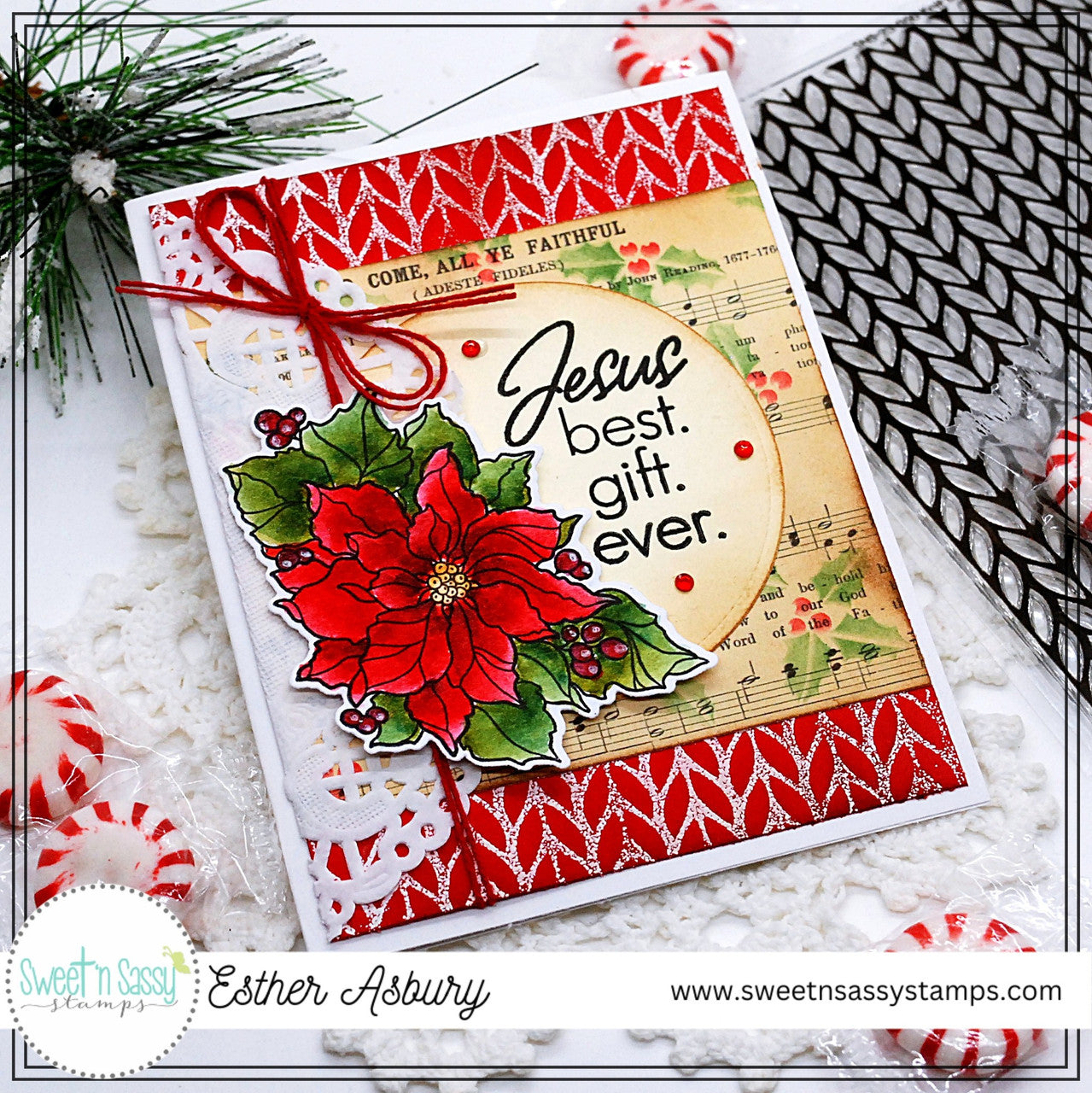 Holly Layering Stencil Set