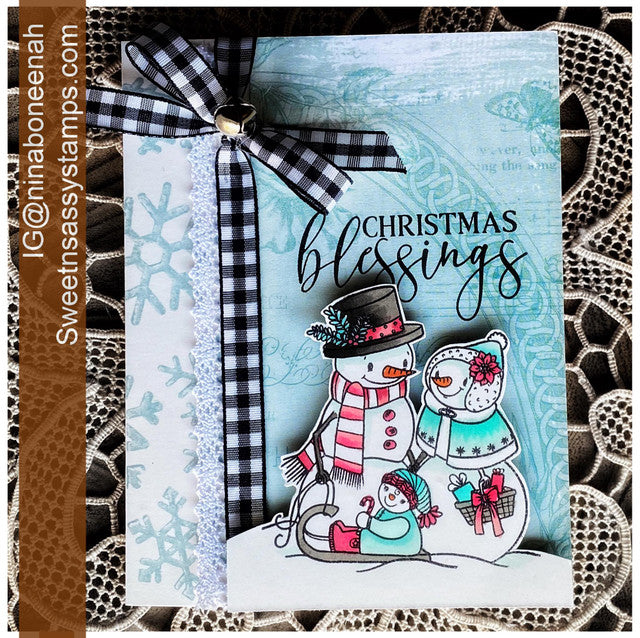 Christmas Sentiments Clear Stamp Set