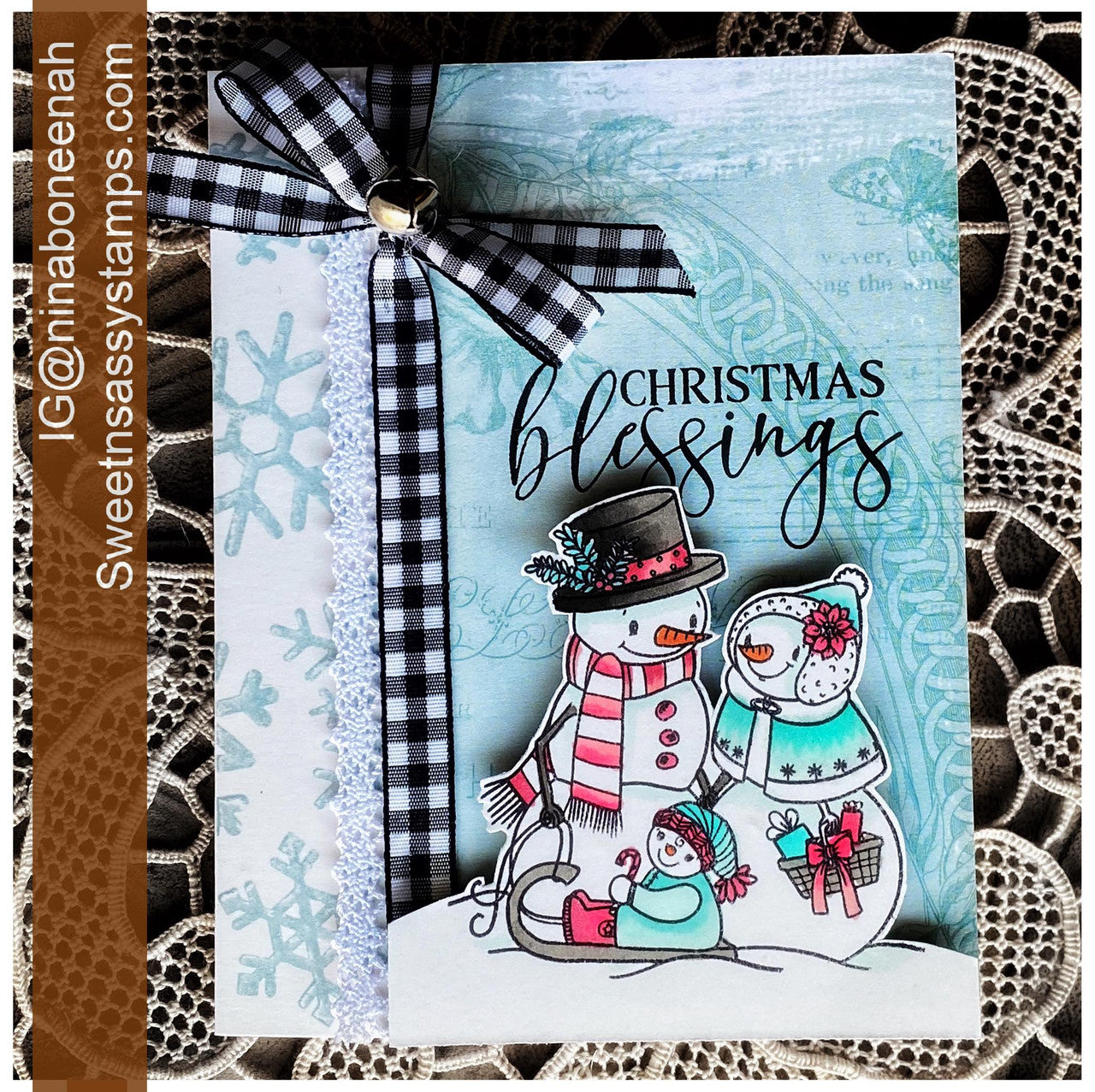 Snow Family Clear Stamp Set