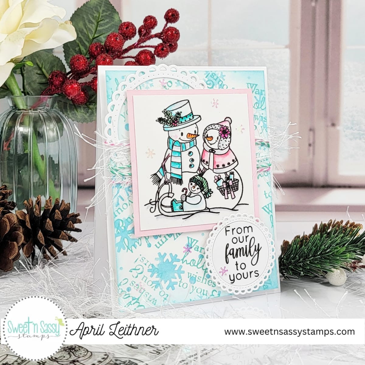 Snow Family Clear Stamp Set