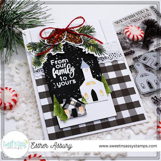 Christmas Pine Clear Stamp Set