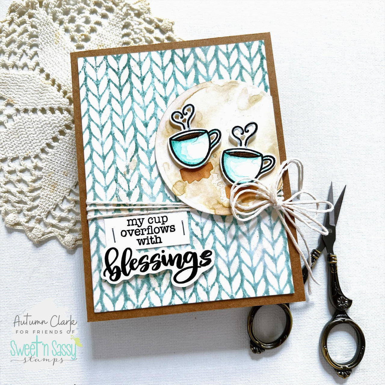 Coffee Talk Clear Stamp Set