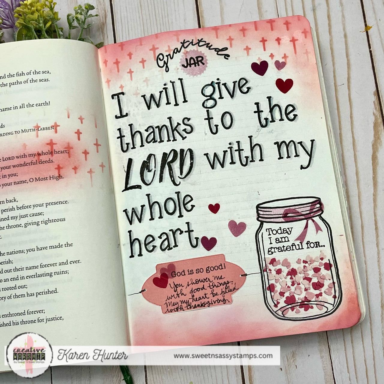 Gratitude Jar Clear Stamp Set