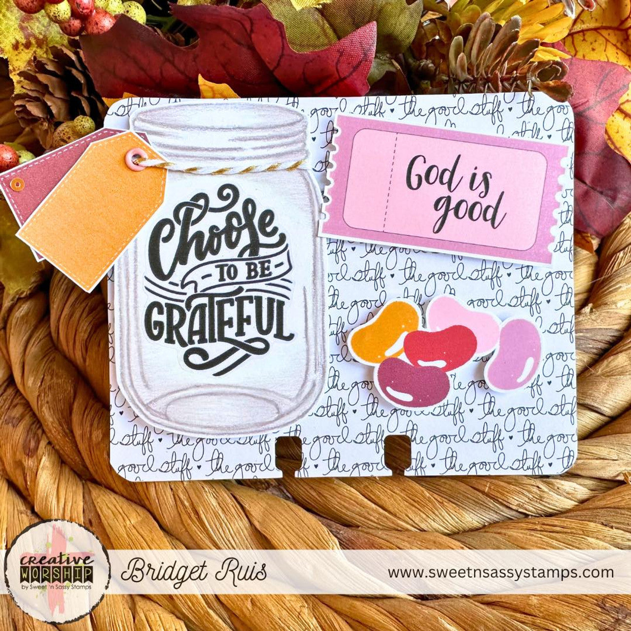 Gratitude Jar Clear Stamp Set