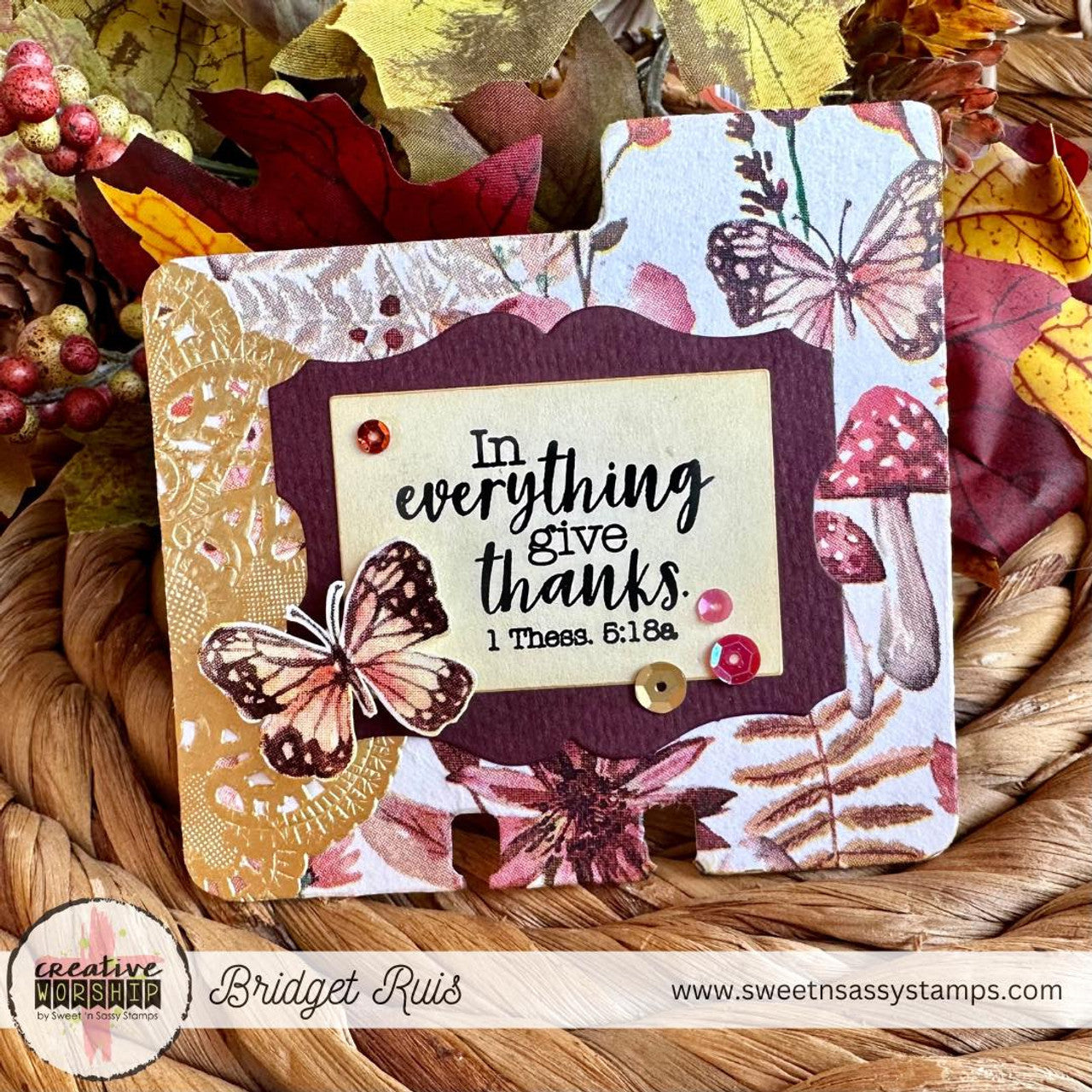 Gratitude Matters Clear Stamp Set