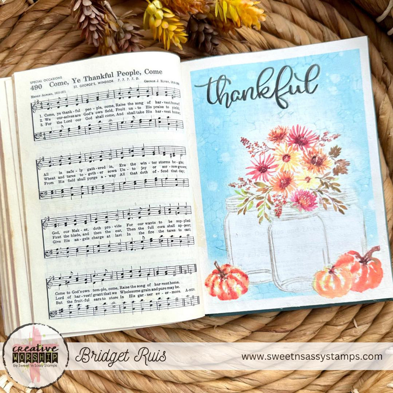 Gratitude Jar Clear Stamp Set