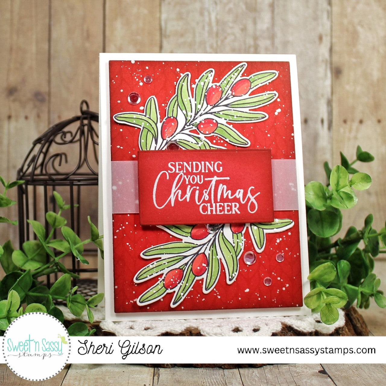 Christmas Sentiments Clear Stamp Set