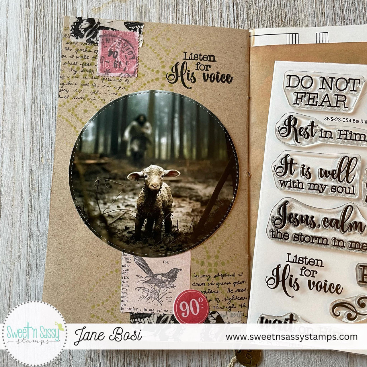 Be Still & Know Clear Stamp Set