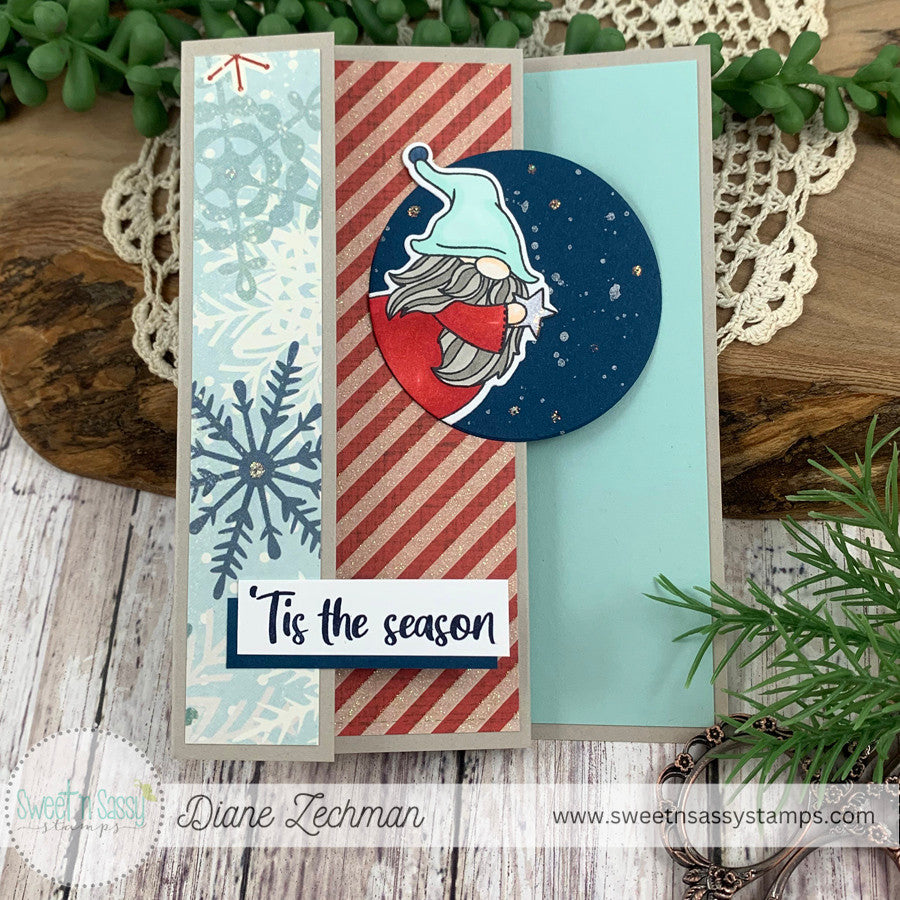 Christmas Gnomes Stamp & Die Bundle