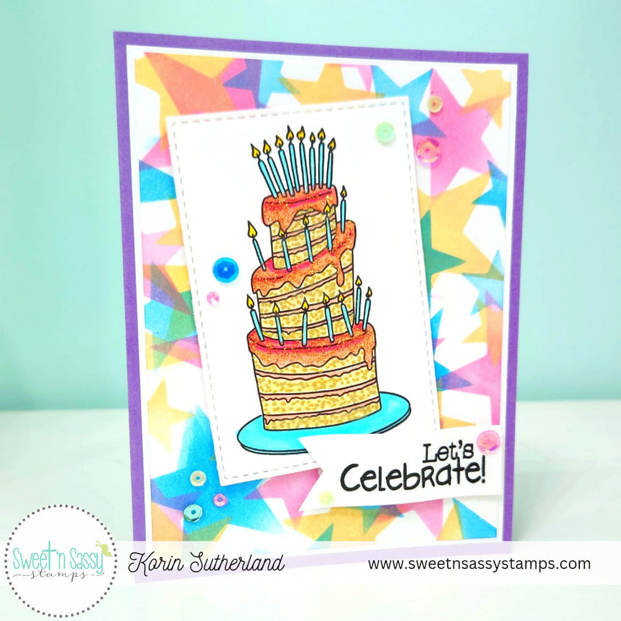 Let's Celebrate Clear Stamp Set