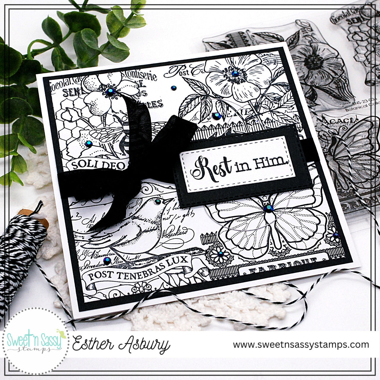 Be Still & Know Clear Stamp Set