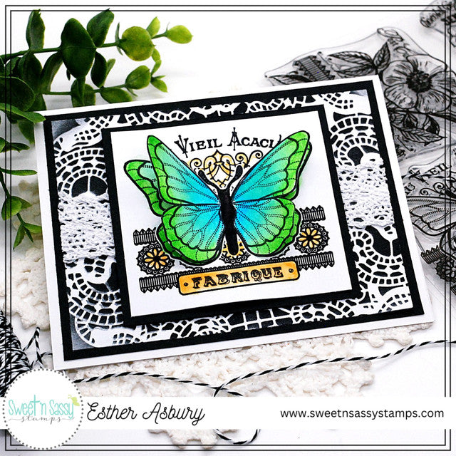 Botanical Collages Clear Stamp Set