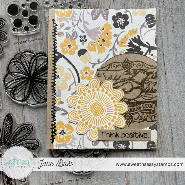 Botanical Collages Clear Stamp Set