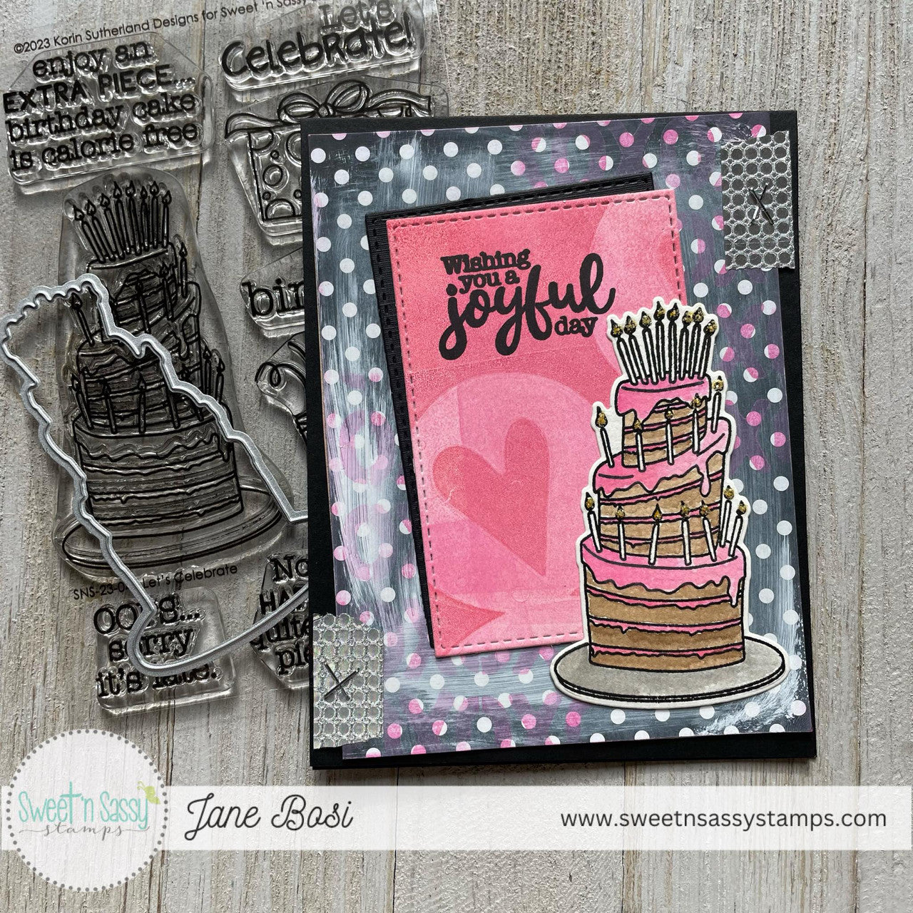 Let's Celebrate Clear Stamp Set