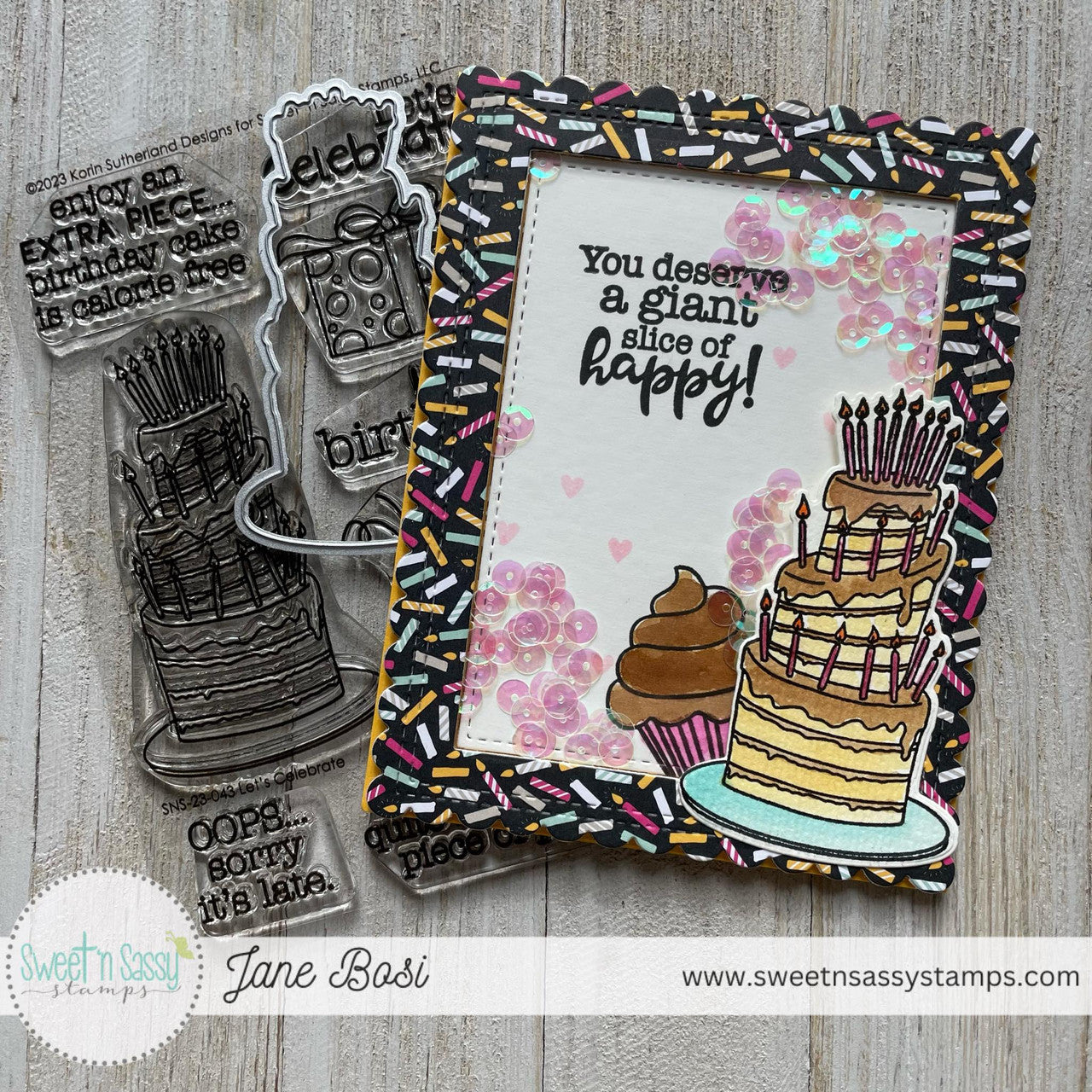 Let's Celebrate Stamp & Die Bundle