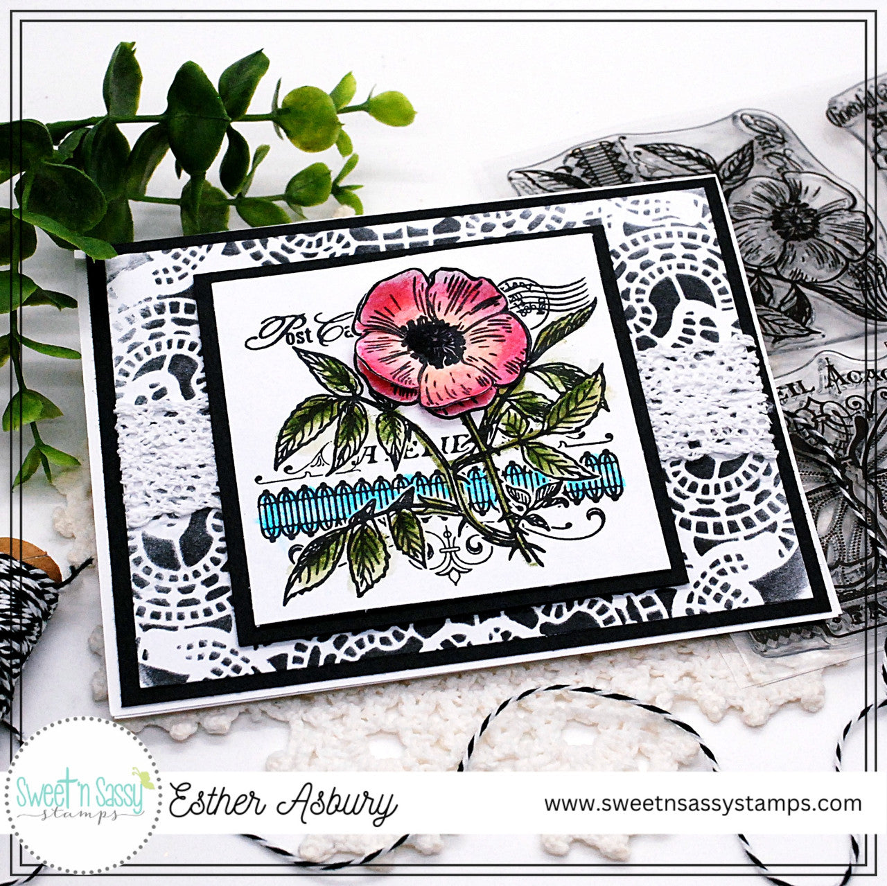 Botanical Collages Clear Stamp Set