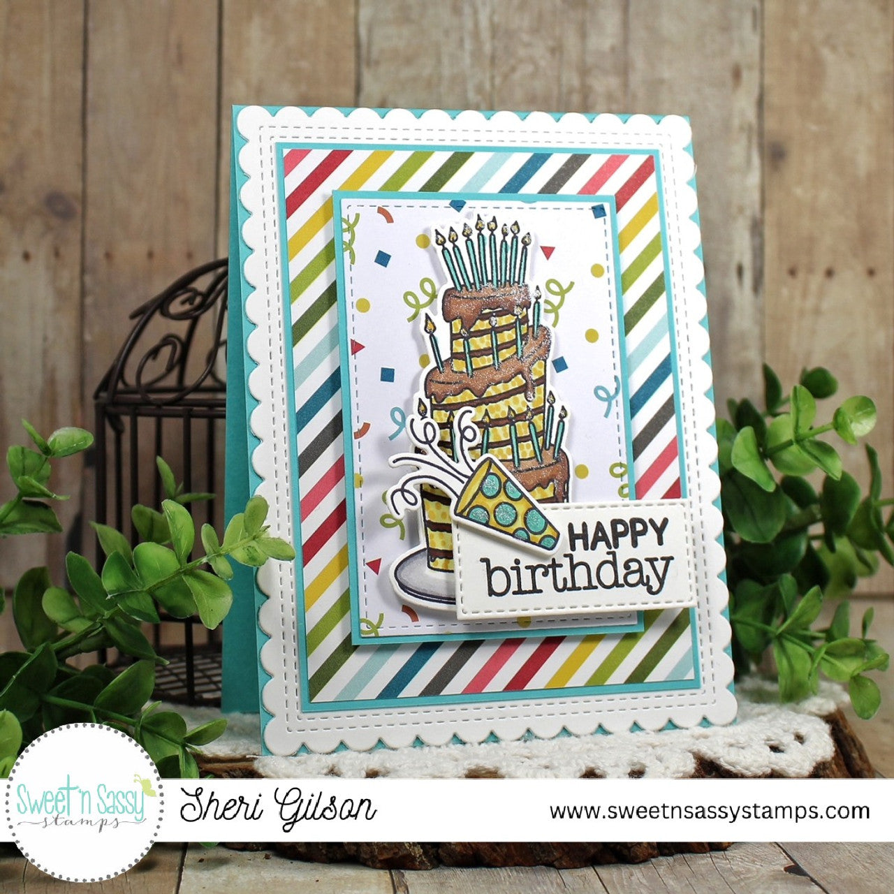 Let's Celebrate Clear Stamp Set