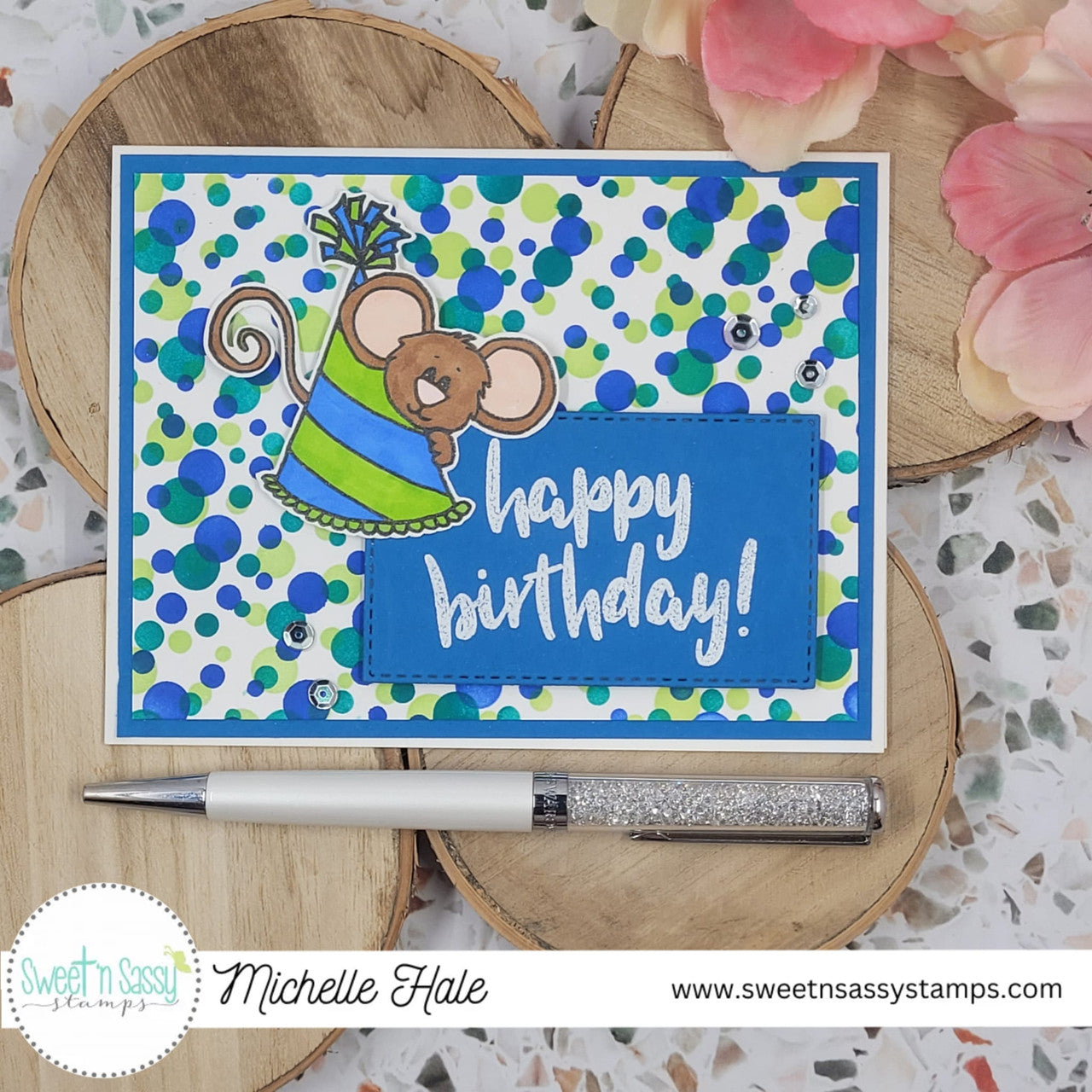 Cocoa's Birthday Wish Clear Stamp Set