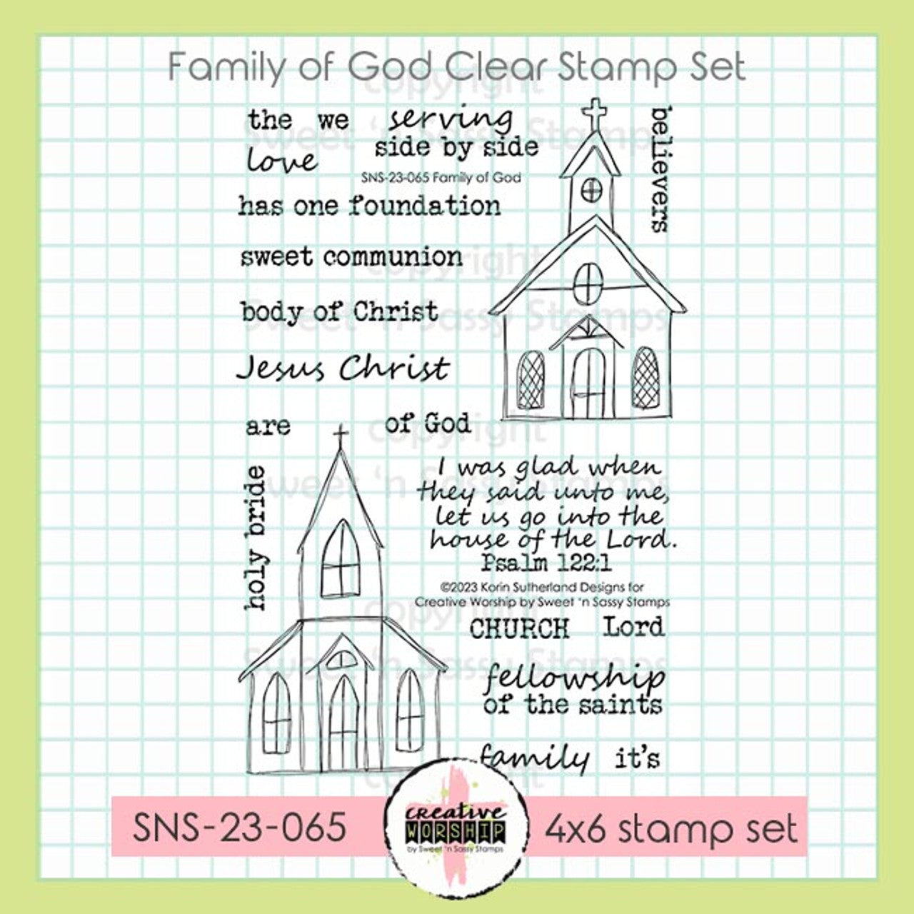 Family of God Clear Stamp Set