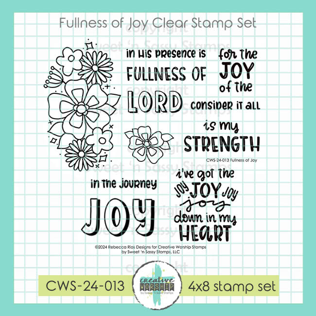 Fullness of Joy Clear Stamp Set