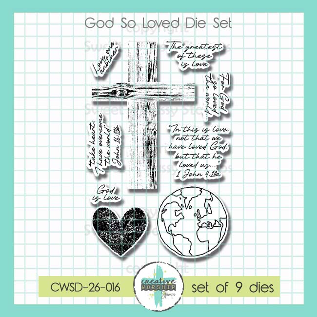 God So Loved Die Set