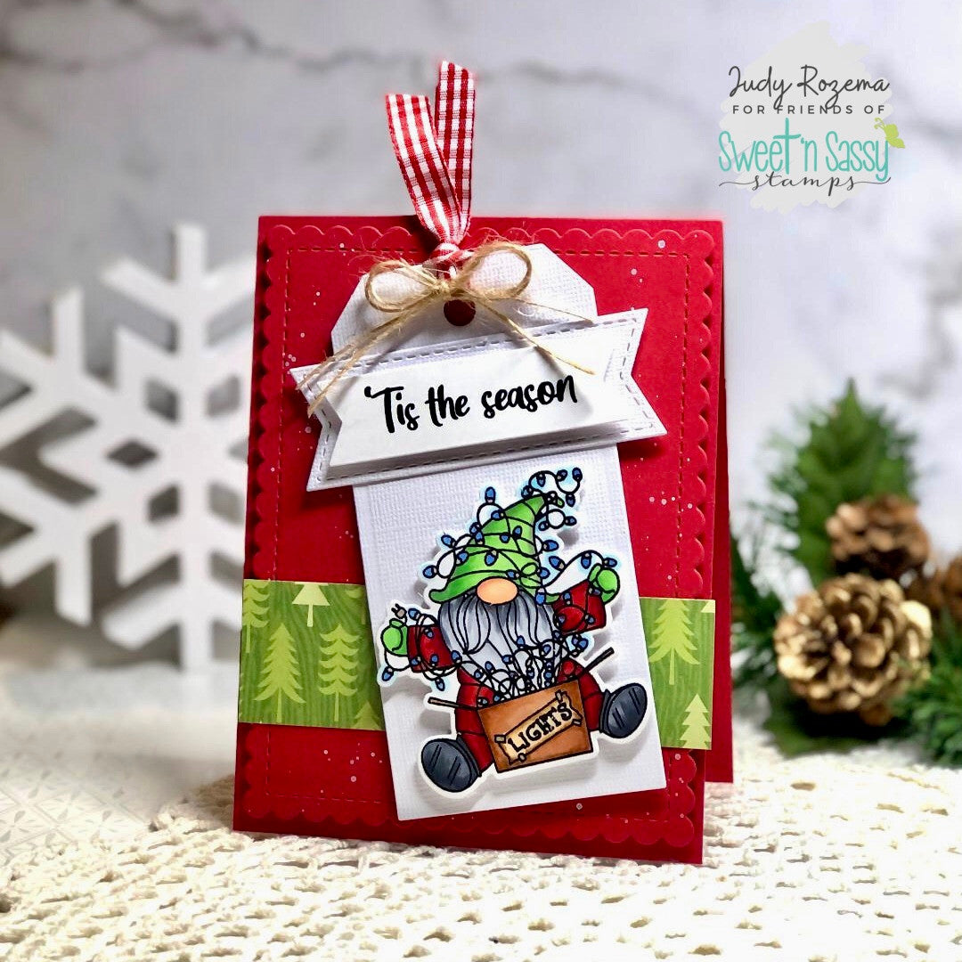 Christmas Gnomes Stamp & Die Bundle