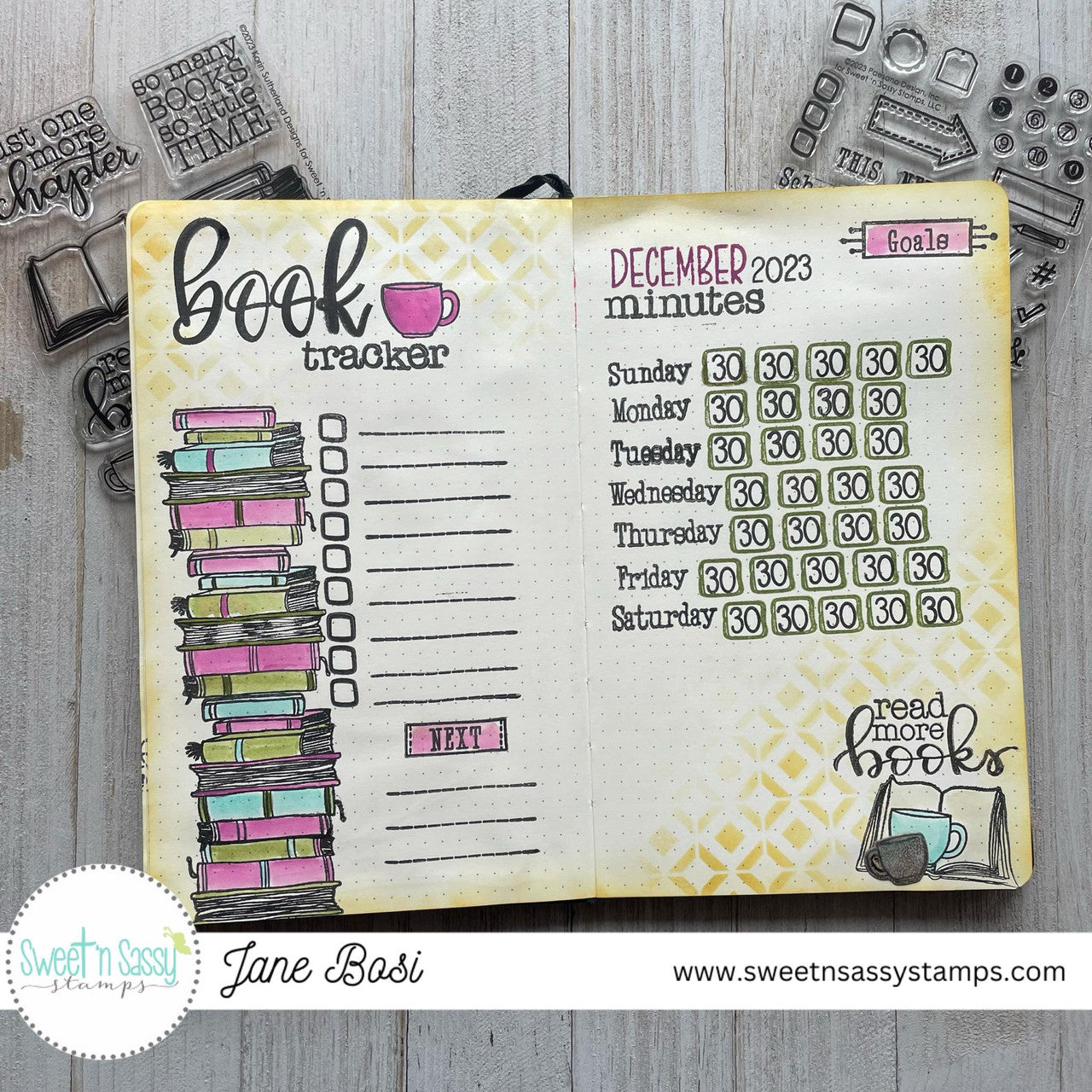 Planner Life Add-ons Clear Stamp Set