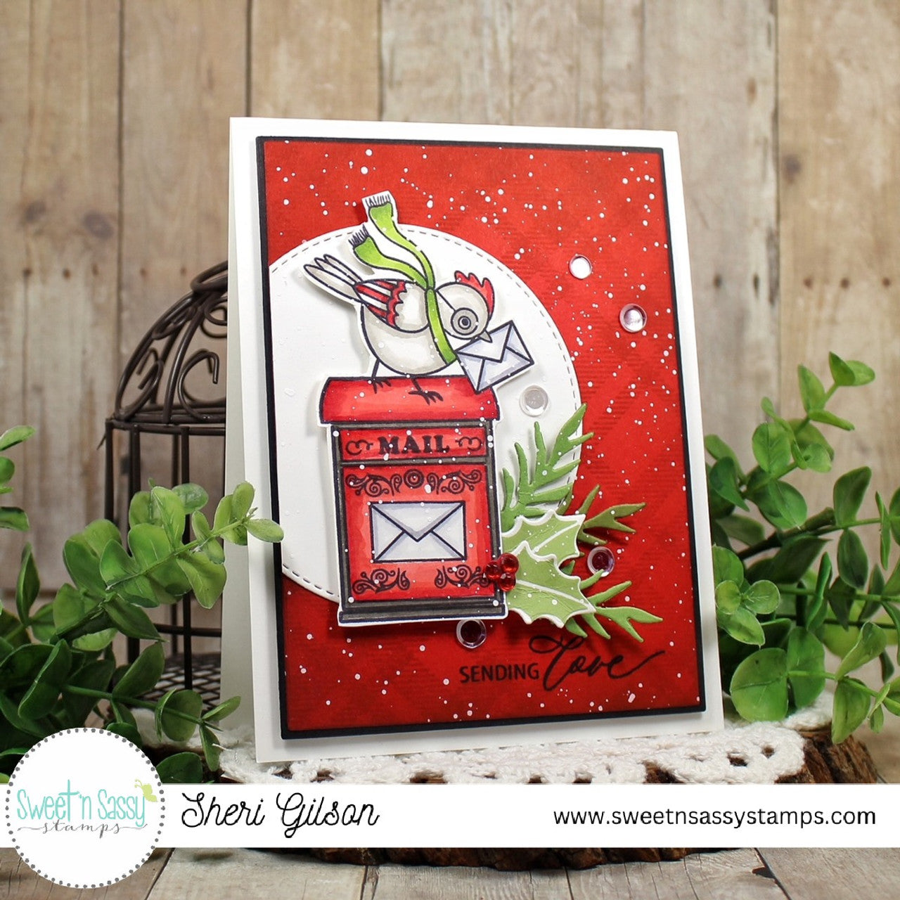 Seasonal Birds Clear Stamp Set