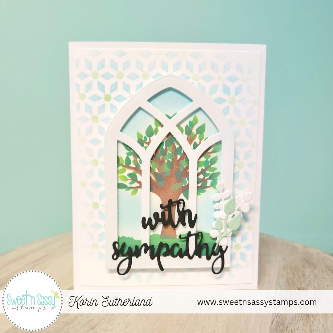 Seasonal Trees Layering Mini Stencil Set