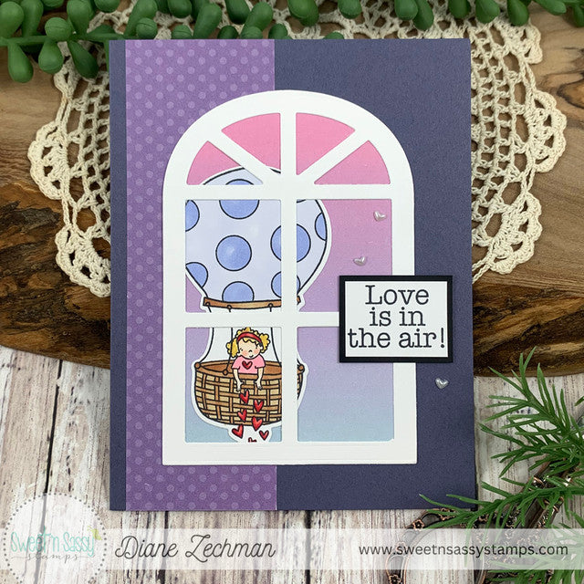 Arched Window Stencil and Die Bundle