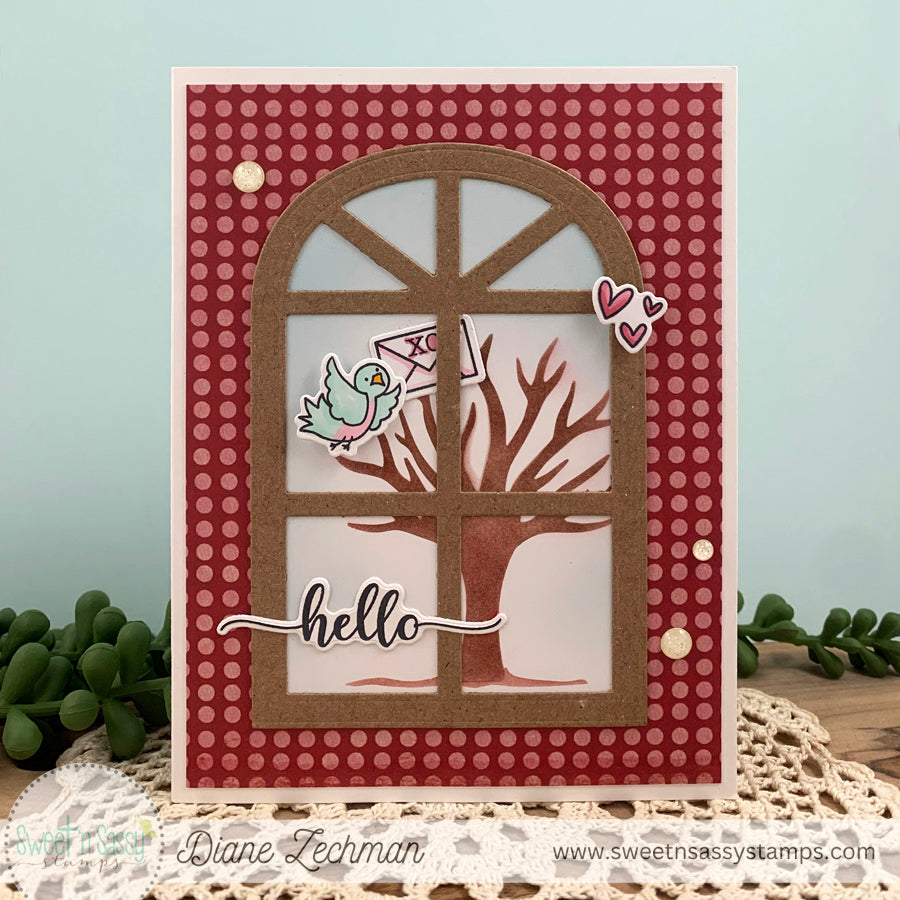 Seasonal Trees Layering Mini Stencil Set