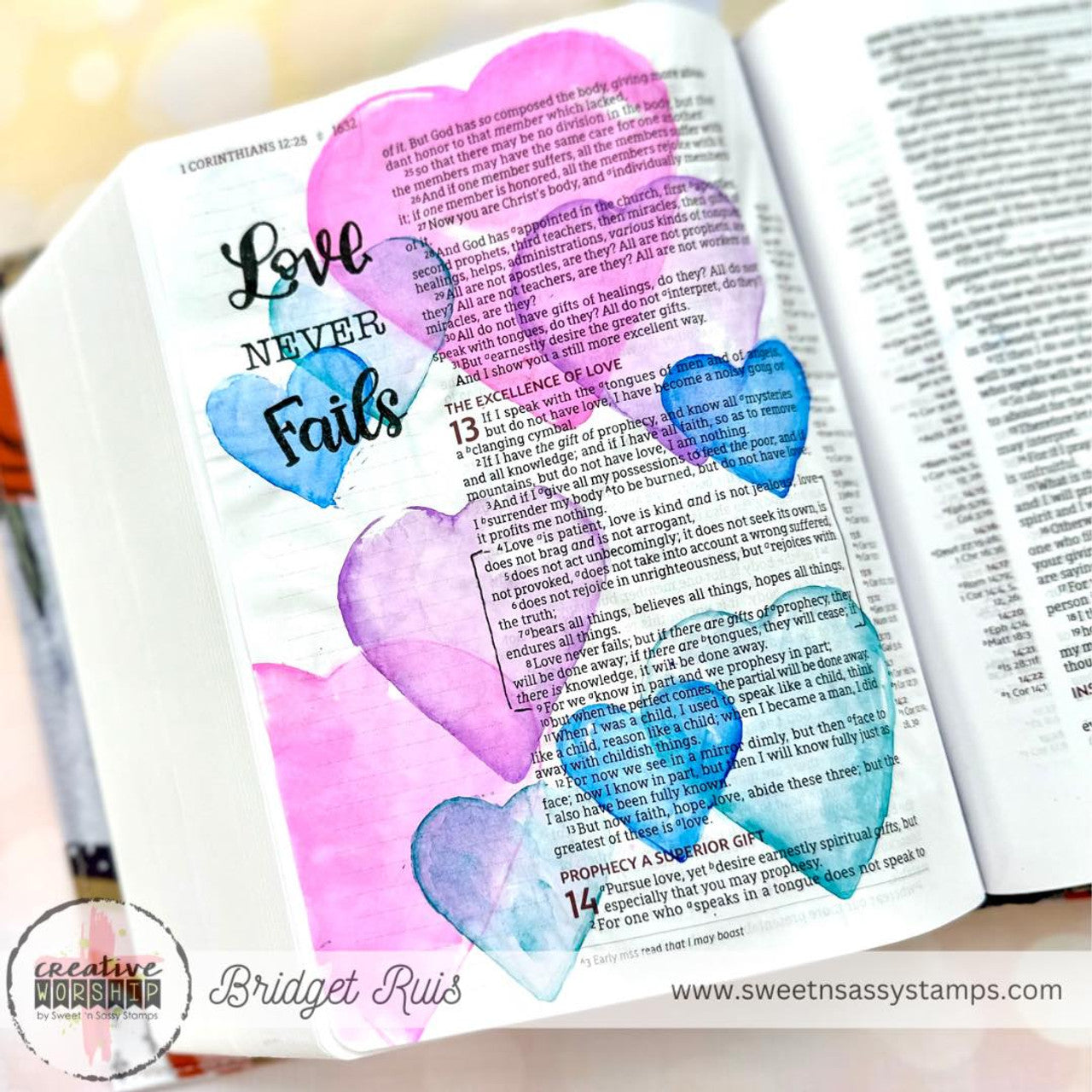 Fall in Love with Jesus Clear Stamp Set