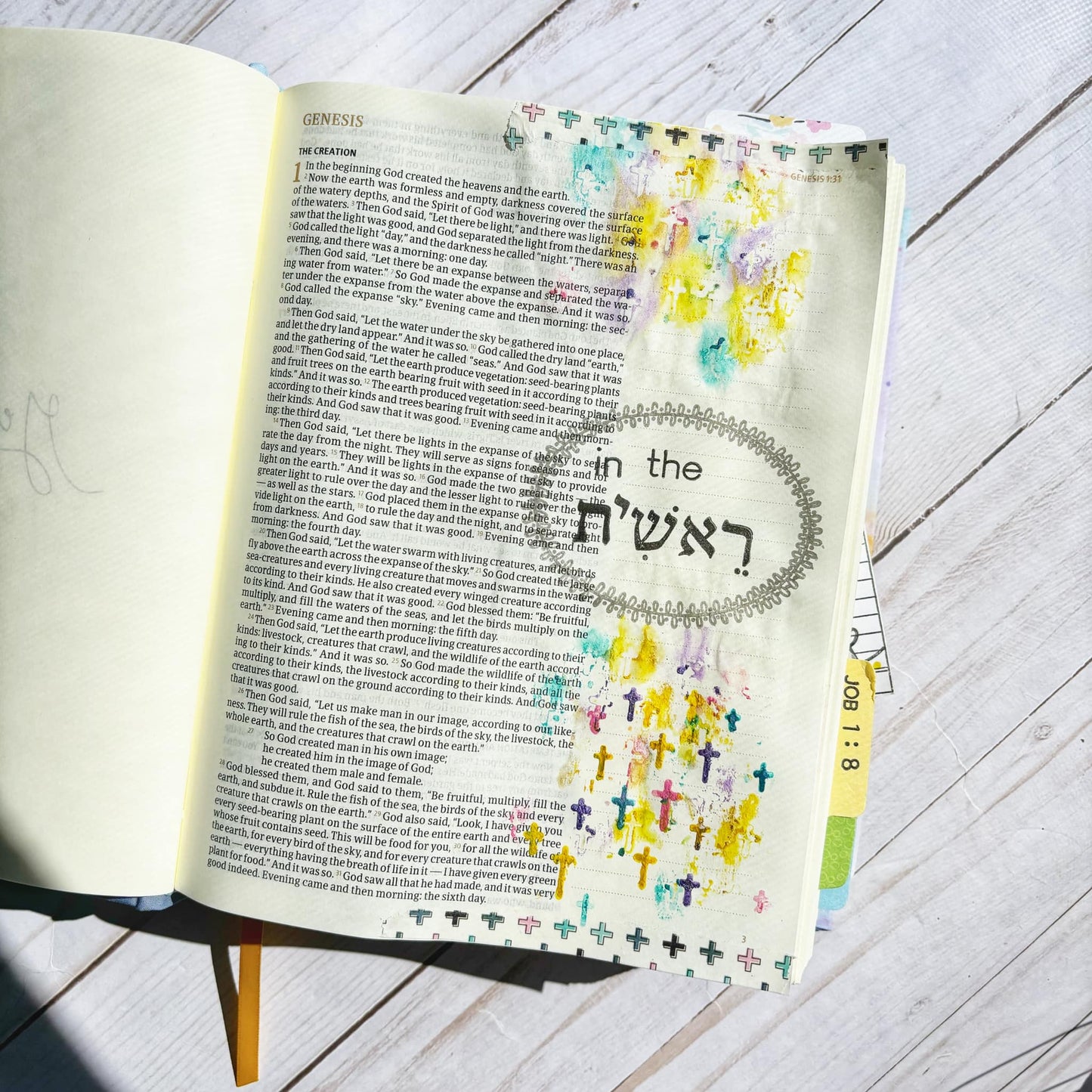 Hebrew Alpha Clear Stamp Set